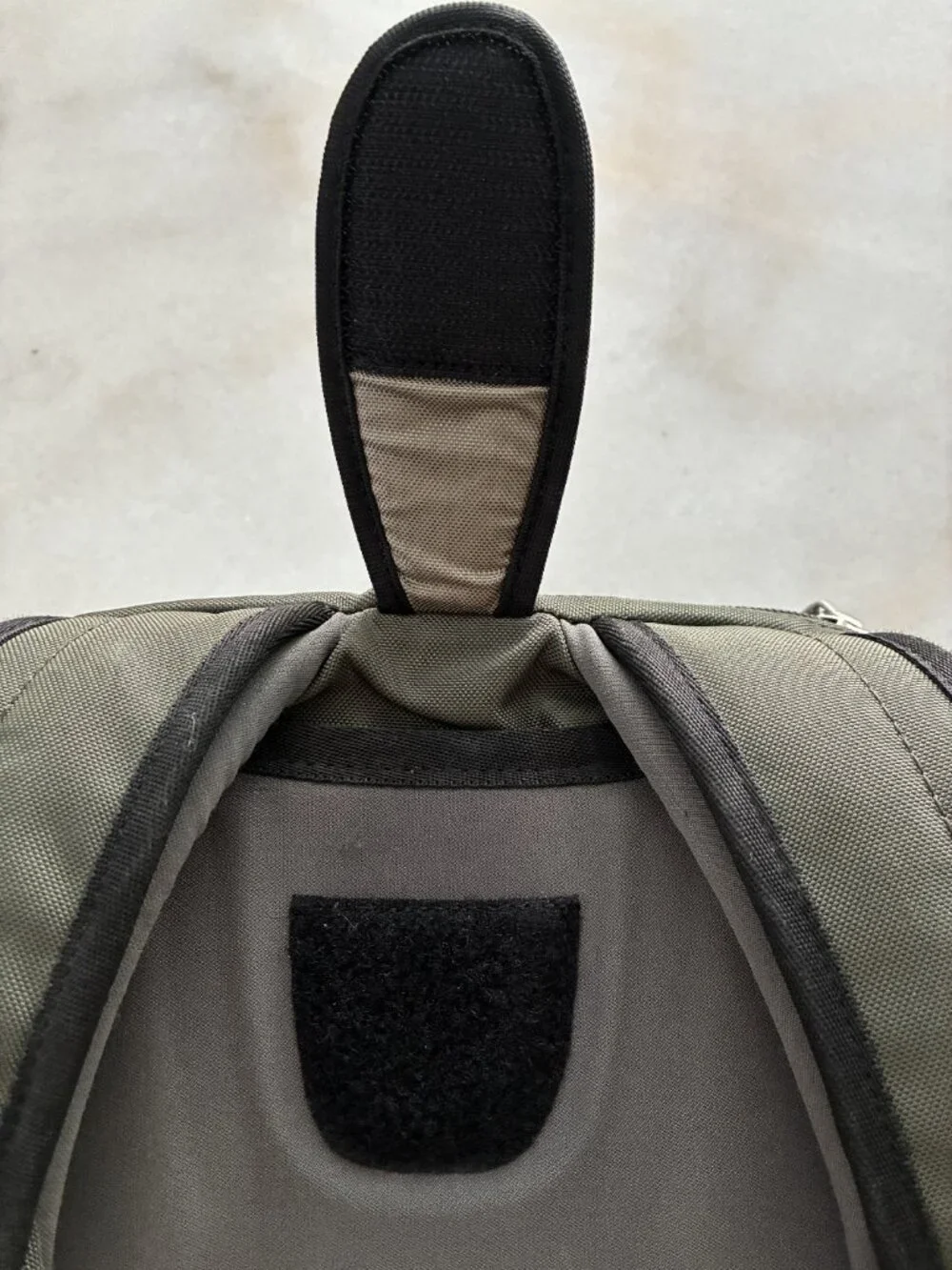 Vintage REI Expandable Workload Commuter Backpack Olive Green Tech Bag